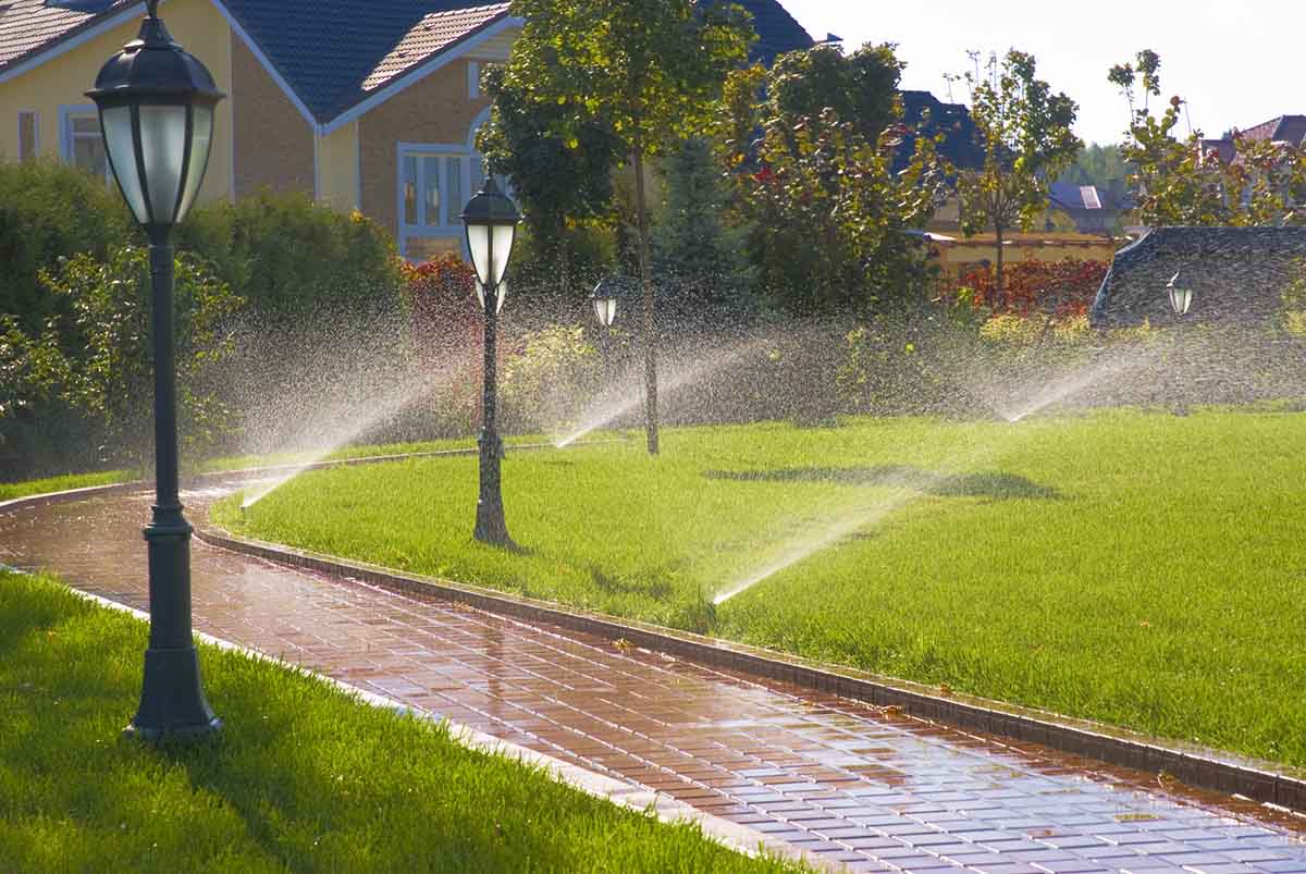 Irrigation System Installation in Norfolk project 1