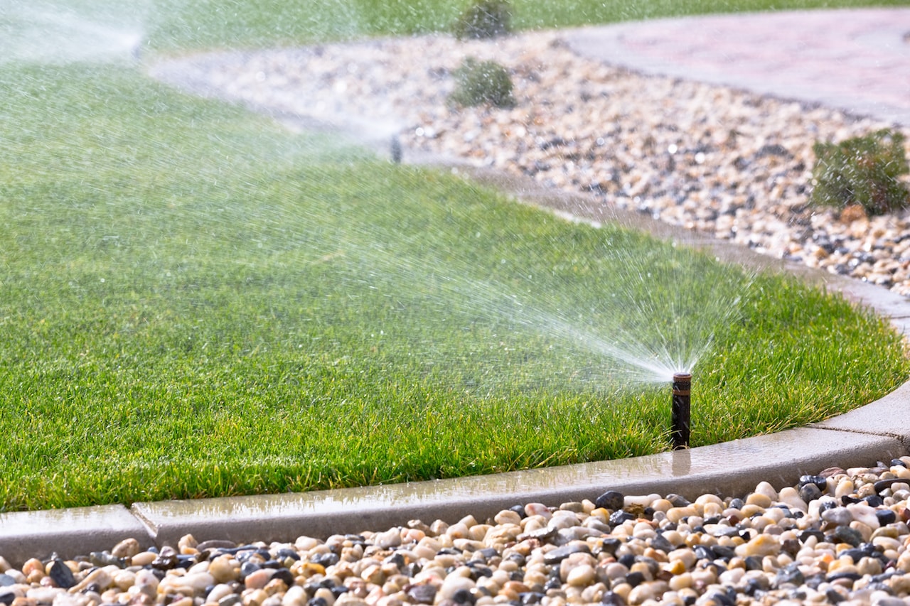 Irrigation System Installation in Norfolk project 2