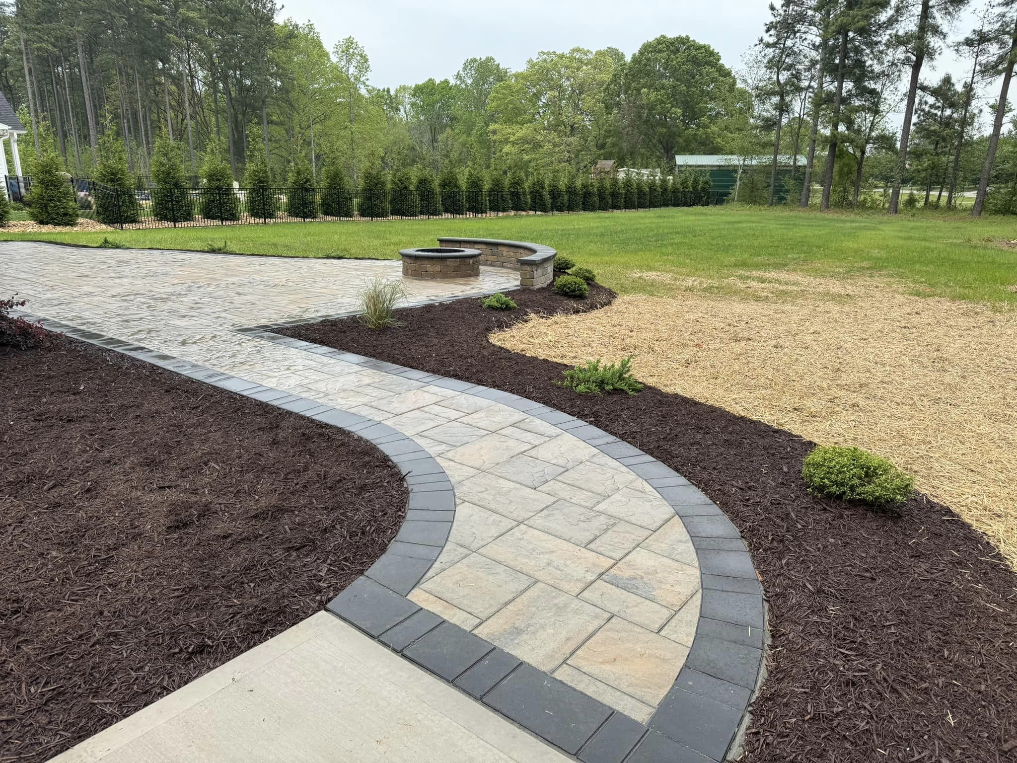Mulch Installation in Suffolk project 8