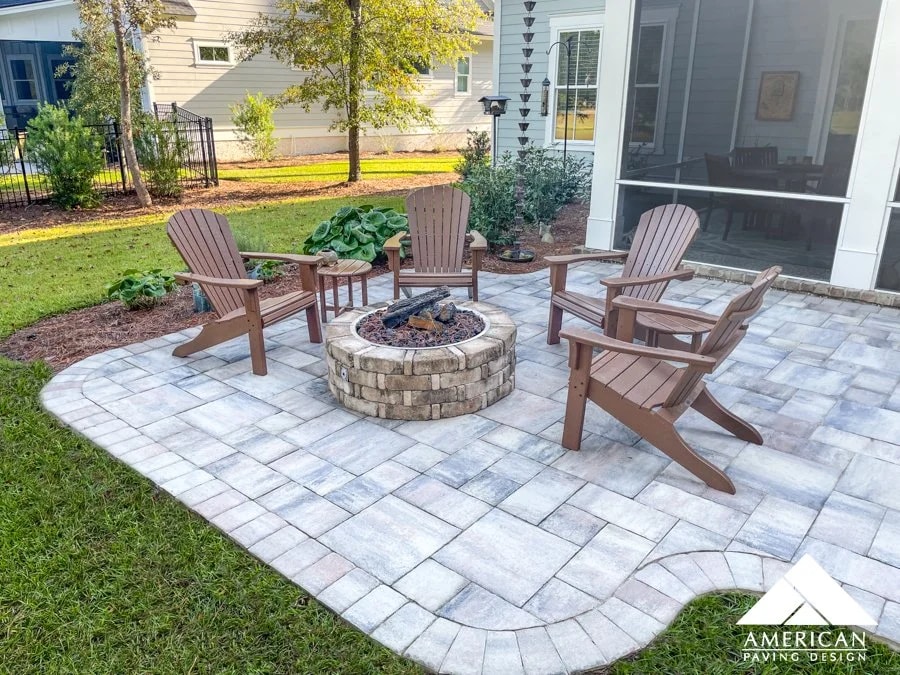 Patio Installation in Suffolk project 1